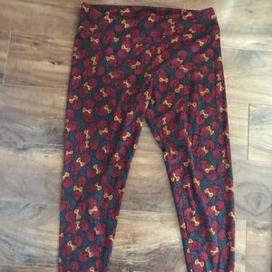 Women’s LulaRoe teddy bear leggings
